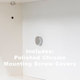 *Clearance* Retti Rectangular 600mm x 750mm Mirrored Shaving Cabinet, Matte White