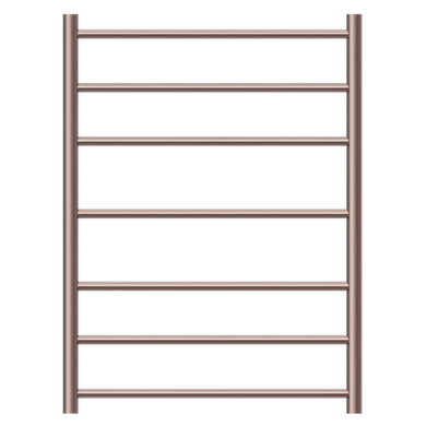 Nero Mecca Heated Towel Ladder | Brushed Bronze |