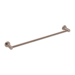 Nero Mecca Single Towel Rail 600mm | Brushed Bronze |