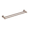 Nero Mecca Double Towel Rail 600mm | Brushed Bronze |