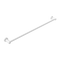 Nero Mecca Single Towel Rail 800mm | Matte White |