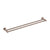 Nero Mecca Double Towel Rail 800mm | Brushed Bronze |