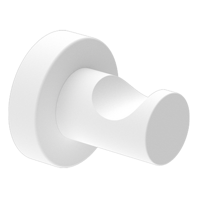 Nero Mecca Robe Hook | Matte White |