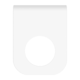 Nero Mecca Soap Bottle Holder | Matte White |