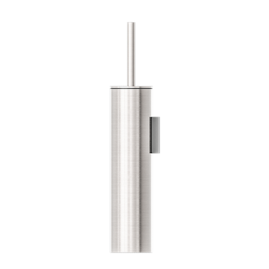 Nero Mecca Toilet Brush Holder| Brushed Nickel |