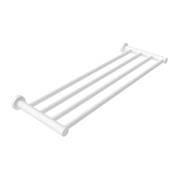 Nero Mecca 4 Bar Towel Rack | Matte White |