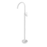 Nero Dolce Floormount Bath Mixer | Matte White |