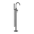 Nero Nova Round Floormount Mixer With Handshower | Gun Metal |