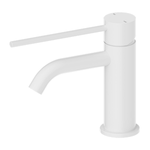 Nero Mecca Care Basin Mixer, Brushed Matte White