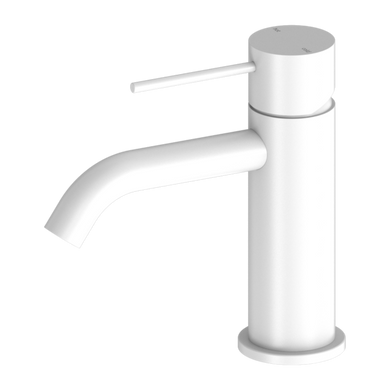 Nero Mecca Basin Mixer | Matte White |