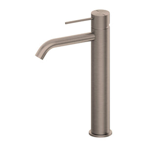 Nero Mecca Tall Basin Mixer, Brushed Bronze