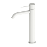 Nero Mecca Tall Basin Mixer | Matte White|