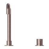 Nero Mecca Hob Basin Mixer and Spout (Square Spout) | Brushed Bronze |
