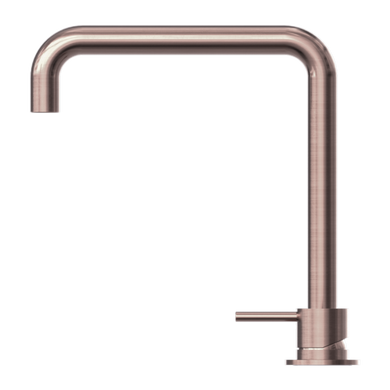 Nero Mecca Hob Basin Mixer and Spout (Square Spout) | Brushed Bronze |