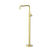 Nero Mecca Free Standing Bath Mixer Square Shape | Brushed Gold |