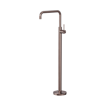 Nero Mecca Free Standing Bath Mixer Square Shape | Brushed Bronze |