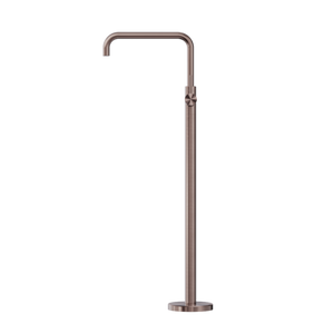 Nero Mecca Free Standing Bath Mixer Square Shape, Brushed Bronze