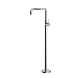 Nero Mecca Free Standing Bath Mixer Square Shape | Chrome |