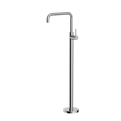 Nero Mecca Free Standing Bath Mixer Square Shape | Chrome |