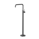 Nero Mecca Free Standing Bath Mixer Square Shape | Gun Metal |