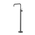 Nero Mecca Free Standing Bath Mixer Square Shape | Gun Metal |
