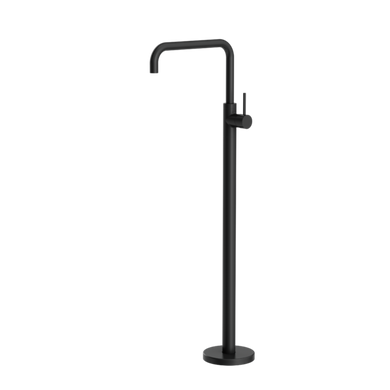 Nero Mecca Free Standing Bath Mixer Square Shape | Matte Black |