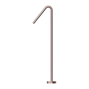 Nero Mecca Floor Standing Bath Spout, Brushed Bronze