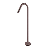 Nero Mecca Floor Standing Bath Spout | Brushed Bronze |