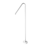 Nero Mecca Floor Standing Bath Spout | Matte White |