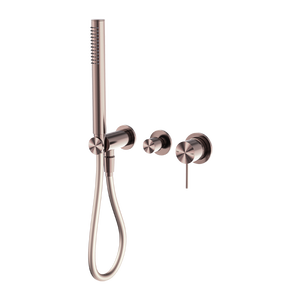 Nero Mecca Shower Mixer Diverter Systerm Separate Back Plate | Brushed Bronze |