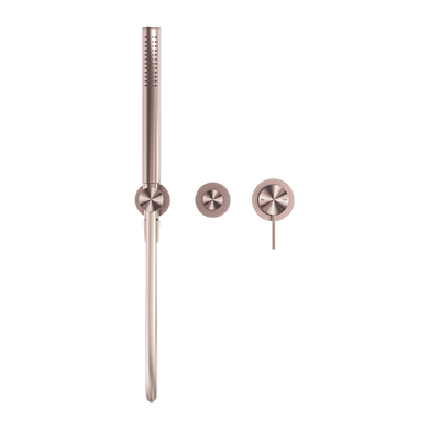 Nero Mecca Shower Mixer Diverter Systerm Separate Back Plate | Brushed Bronze |