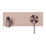 Nero Mecca Wall Basin Mixer | Brushed Bronze |