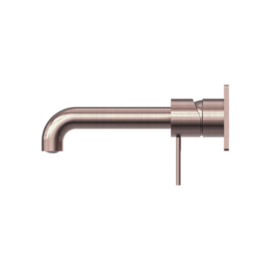 Nero Mecca Wall Basin Mixer | Brushed Bronze |