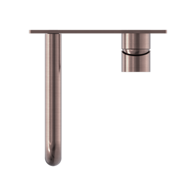 Nero Mecca Wall Basin Mixer | Brushed Bronze |