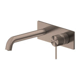 Nero Mecca Wall Basin Mixer | Brushed Bronze |