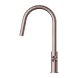Nero Mecca Pull Out Sink Mixer With Vegie Spray Function | Brushed Bronze |