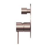 Nero Mecca Shower Mixer With Diverter | Brushed Bronze |