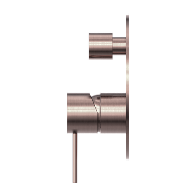 Nero Mecca Shower Mixer With Diverter | Brushed Bronze |