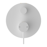 Nero Mecca Shower Mixer With Diverter | Matte White |