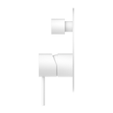 Nero Mecca Shower Mixer With Diverter | Matte White |