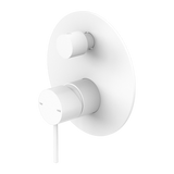 Nero Mecca Shower Mixer With Diverter | Matte White |