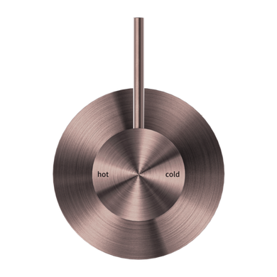 Nero Mecca Shower Mixer Handle Up | Brushed Bronze |