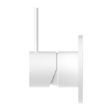 Nero Mecca Shower Mixer Handle Up | Matte White |