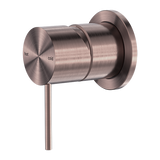 Nero Mecca Shower Mixer 60mm Plate | Brushed Bronze |