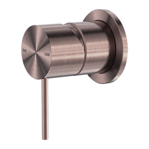 Nero Mecca Shower Mixer 60mm Plate | Brushed Bronze |