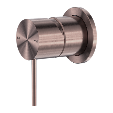 Nero Mecca Shower Mixer 60mm Plate | Brushed Bronze |