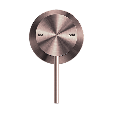Nero Mecca Shower Mixer 60mm Plate | Brushed Bronze |