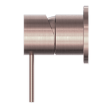 Nero Mecca Shower Mixer 60mm Plate | Brushed Bronze |