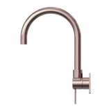 Nero Mecca Wall Basin Mixer Swivel Spout | Brushed Bronze |