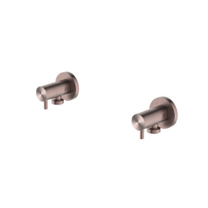 Nero Washing Machine Tap Set | Brushed Bronze |
